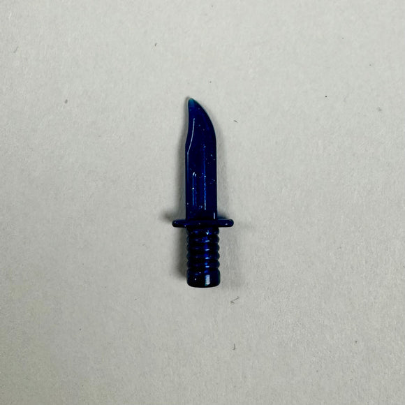 BrickArms Combat Knife - Dark Blue Sparkle