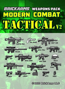 BrickArms Modern Combat Pack - Tactical V2