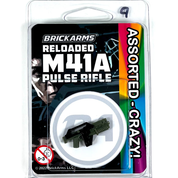 BrickArms M41A v3 Pulse Rifle - RELOADED (Crazy Colors) - #230409