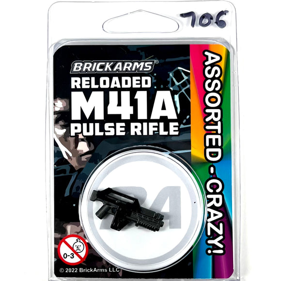 BrickArms M41A v3 Pulse Rifle - RELOADED (Crazy Colors) - #230706