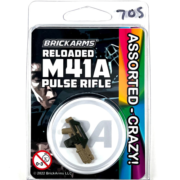 BrickArms M41A v3 Pulse Rifle - RELOADED (Crazy Colors) - #230705