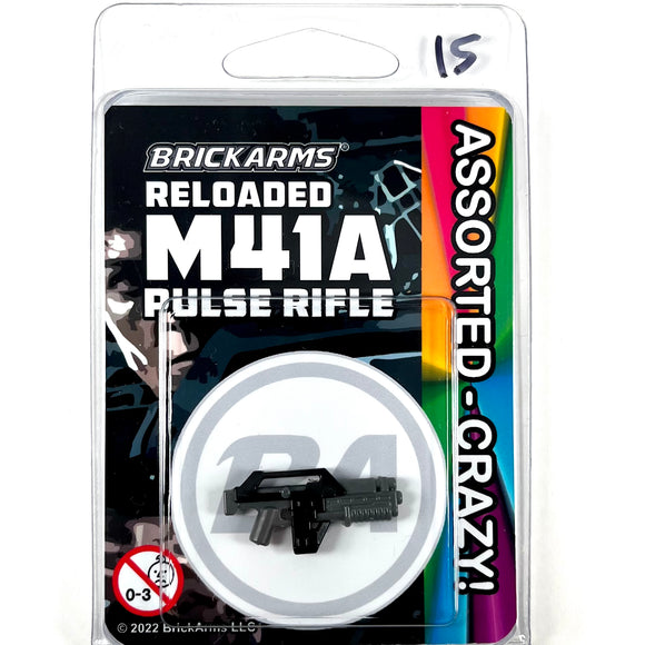 BrickArms M41A v3 Pulse Rifle - RELOADED (Crazy Colors) - #230515