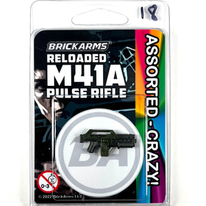 BrickArms M41A v3 Pulse Rifle - RELOADED (Crazy Colors) - #230518