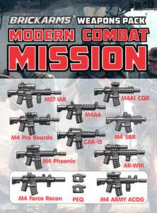 BrickArms Modern Combat Pack - Mission
