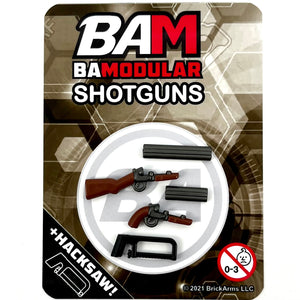 BrickArms Modular (BAM) Shotguns with Hacksaw
