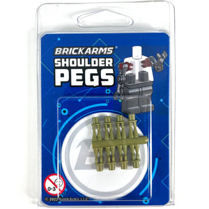 BrickArms Shoulder Pegs - Olive