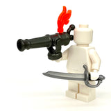 BrickArms Swivel Gun with Hanger Sword