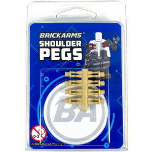 BrickArms Shoulder Pegs - Tan